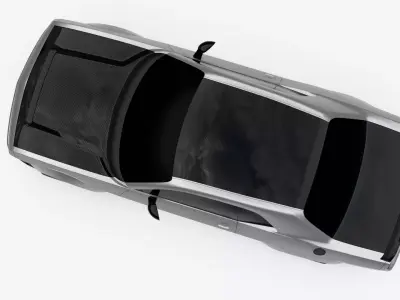 Dodge Challenger SRT DEMON SDC Low-poly 3D model