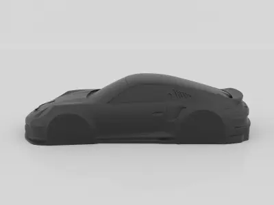 Porsche 911 GT3 Ready to Print STL Files for Vacuum Mold 3D print model