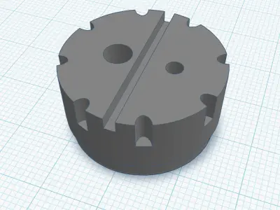 Brush Cap E1493 for RIDGID 44545 Threading Machine 3D print model