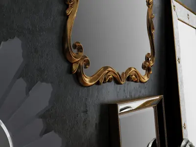 HORCHOW Mirrors Set 01 3D model