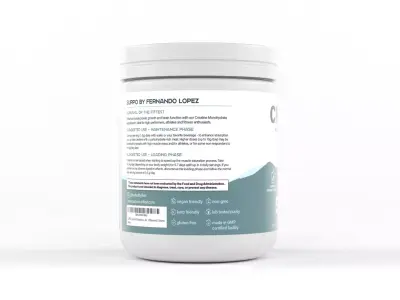 Protein Powder 3D model 15