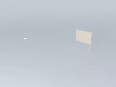 Vinyl Privacy Fence Free 3D model