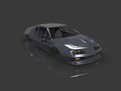 Renault Alpine A310 3D print model