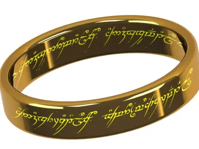 Ring of Power 3D print model