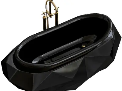 Diamond Bathtub 3D model