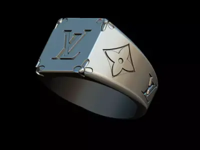 LV ring 3D print model