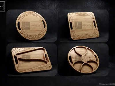 Celebration Pack - CNC Files for Wood 3D model