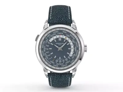 Patek Philippe Ref 5330G-001 Perpetual Calendar White Gold Watch 3D model