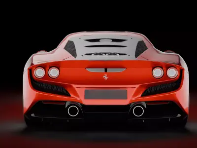 Ferrari F8 Tributo 3D model