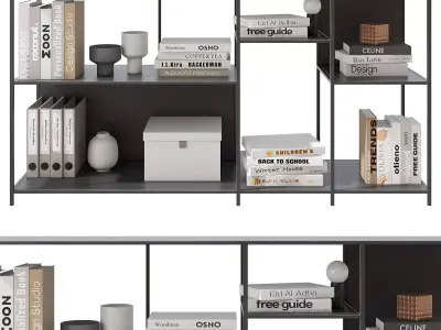 Simply Metal Shelf 3D model