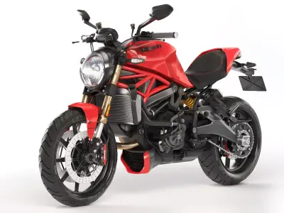 Ducati Monster 1200S 3D model