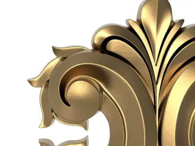  decorative pattern ready for 3D printing 3D model 273