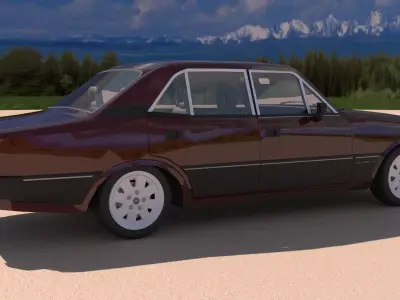 Opala Diplomata 1988 SE 3D model