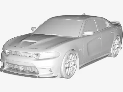 Dodge Charger Daytona 3D model