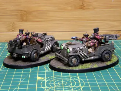 Exalted Scions - Scout Car 3D print model