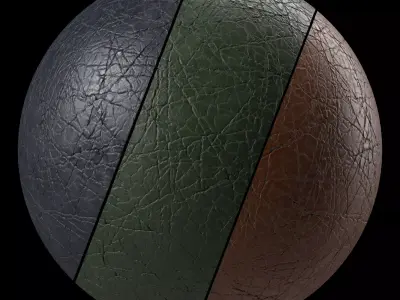 Leather Materials 42- Sbsar Pbr 4k Seamless Texture