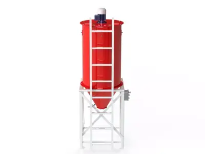 WG 4009 - Vertical feed mixer 3D model