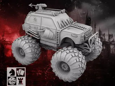 mad car 1 3D print model