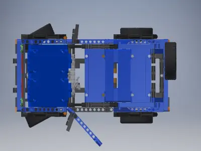 LEGO Technic Vehicle 3D model 3D model