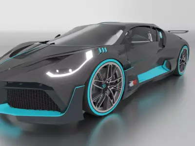 Bugatti Divo 3D model
