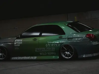 Toyota Verossa VR25 1GZ-FE  3D model