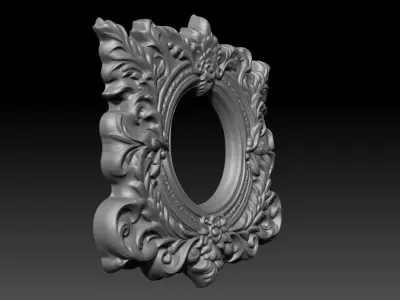 Bas relief Frame 240506 13 3D print model