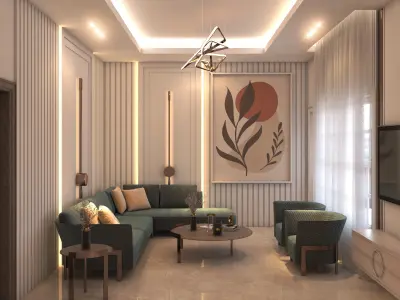 Modern house design 3D model buy