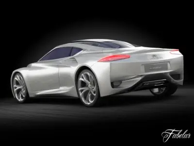 Infiniti Emerg-E concept 3D model