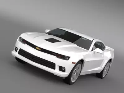 Chevrolet Camaro SS 2008 3D model