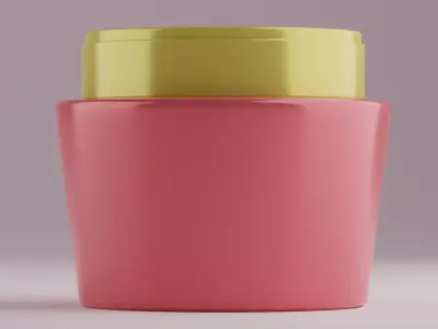 Cosmetic Jar 3D model