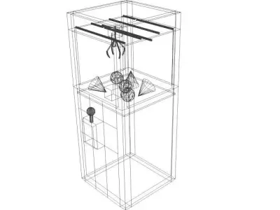 Arcade Game - Claw Crane 3D model