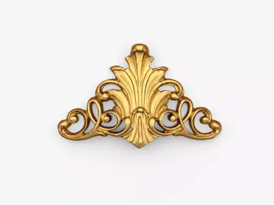 Classic decor ornament 108 3D model