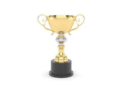 Cups Trophy 3D model 15