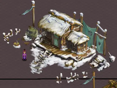 Game Kunlun Snow Mountain - House 75 3D model