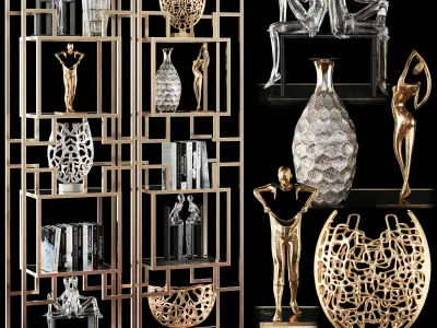 Decor set 38 3D model