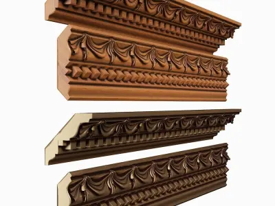 cornice for cnc 3D model