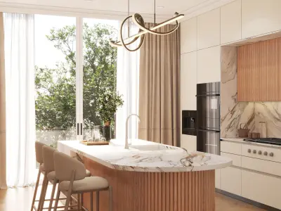 Neoclassical Interior with a Modern Touch 3D model purchase