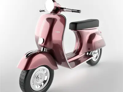 vespa 01 3D model