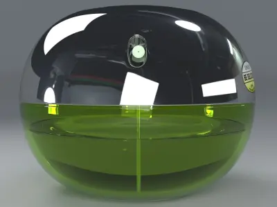 DKNY Be Delicious Perfume Bottle 3D model