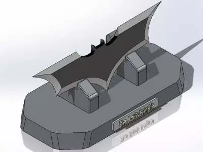 The Dark Knight - Batarang Free 3D model