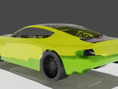 Aston Martin body kit it is not complete version 3D model