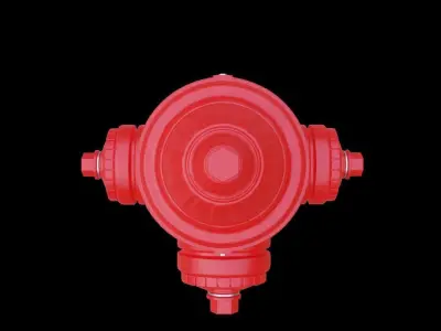Metropolitan Fire Hydrant 3D model