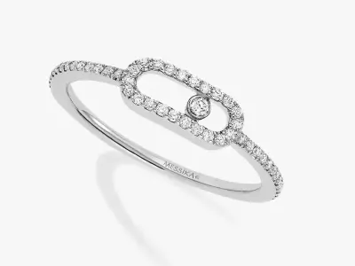 Messika Ring Gold 3D print model order
