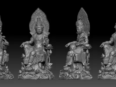 Bodhisattva Avalokiteshvara  3D print model