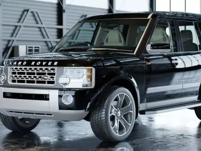 2006 Custom Land Rover Discovery 3 3D model