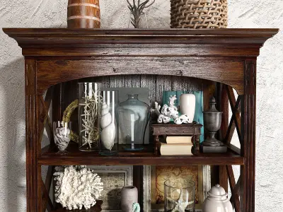 Sea decorative set 02 3D model