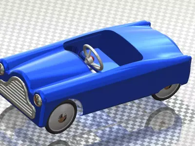 Pedal Car 3D model