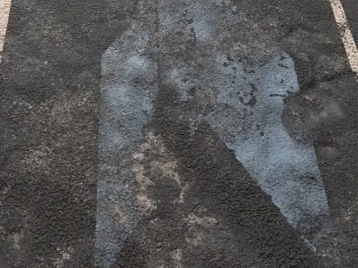 asphalt 21 png pbr seamless 4k 3D model