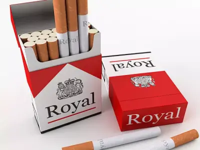 Cigarette Pack 3D model