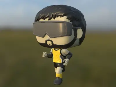 Funko Runner 3D print model